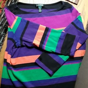 Retro Colored 3/4 Sleeve Tee